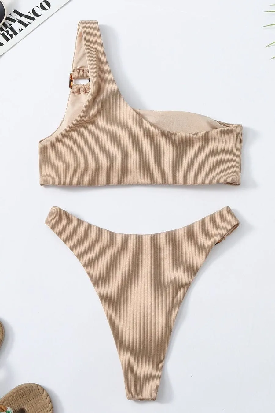 Coastal Babe Solid Colored Bikini