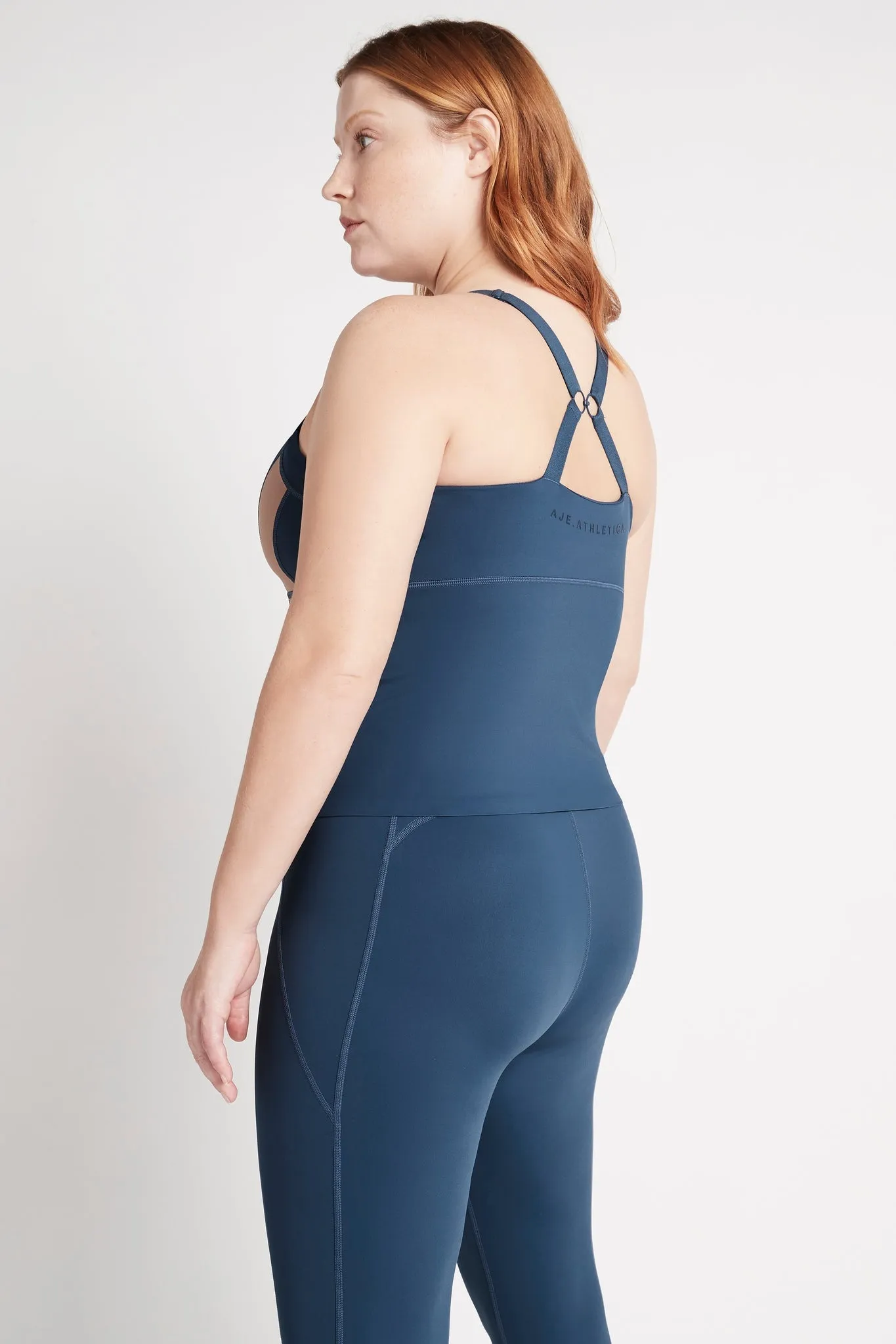 Contrast Longline Racerback Tank 124