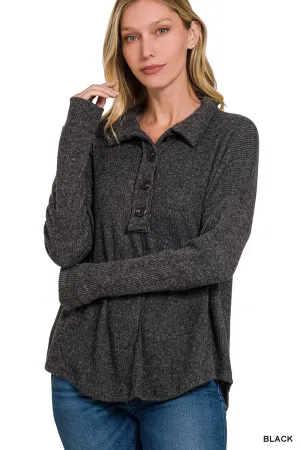 Cool & Poppen Sweater in Black
