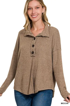 Cool & Poppen Sweater in Mocha