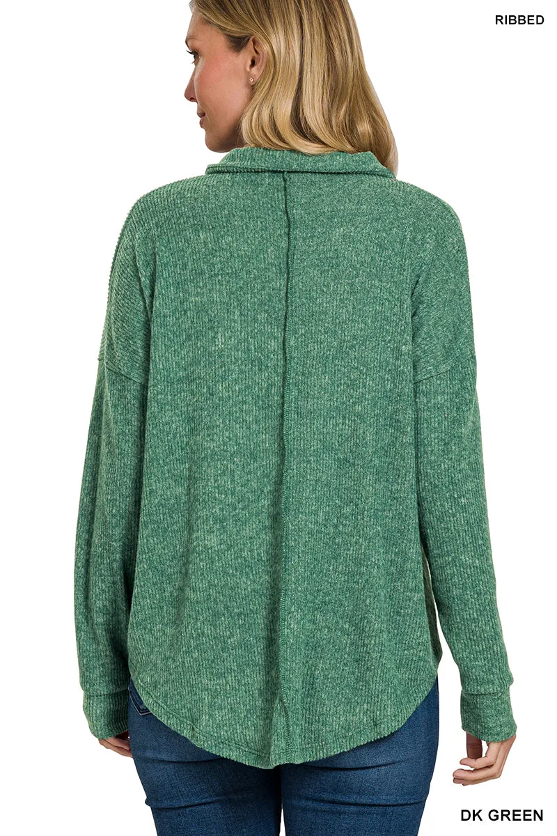 Cool & Poppen Sweater in Mocha