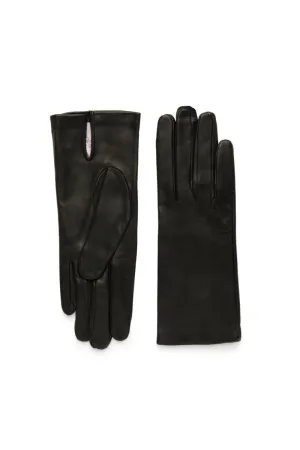 Corto Black Lambskin Gloves