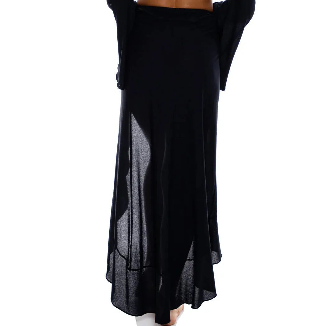 COSITA BUENA - Ruffle High Lo Slit Skirt