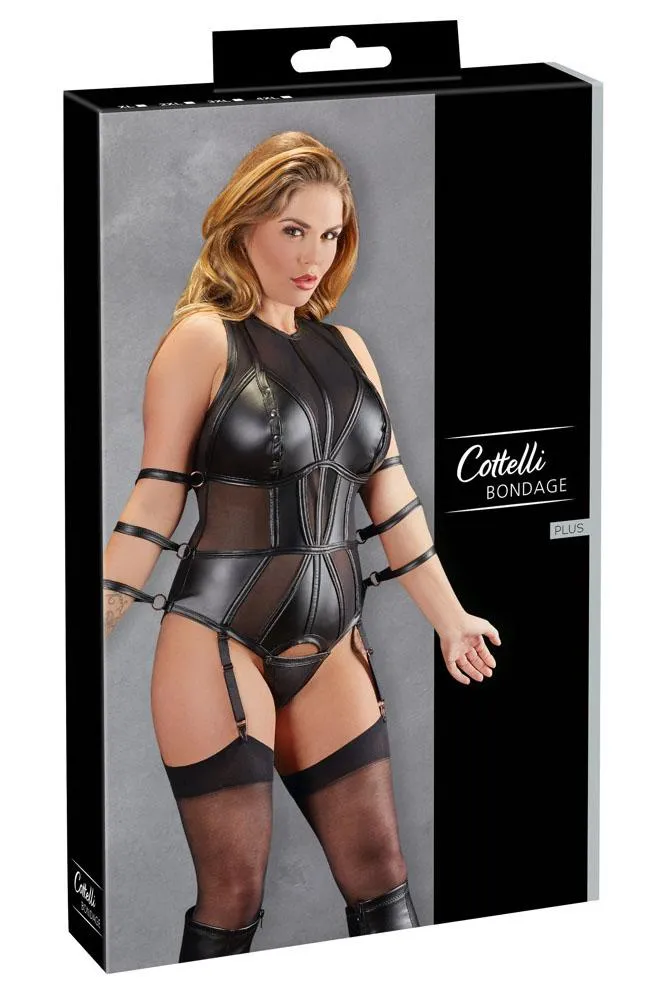 Cottelli Bondage Plus Size Body (2XL, 3XL, 4XL)