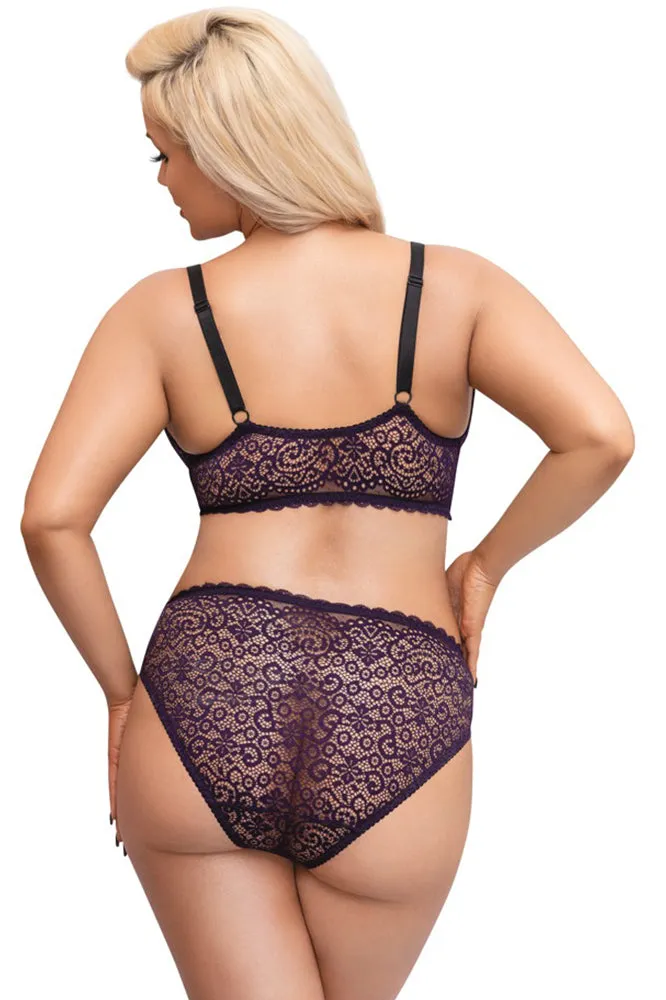 Cottelli Curves Purple Set