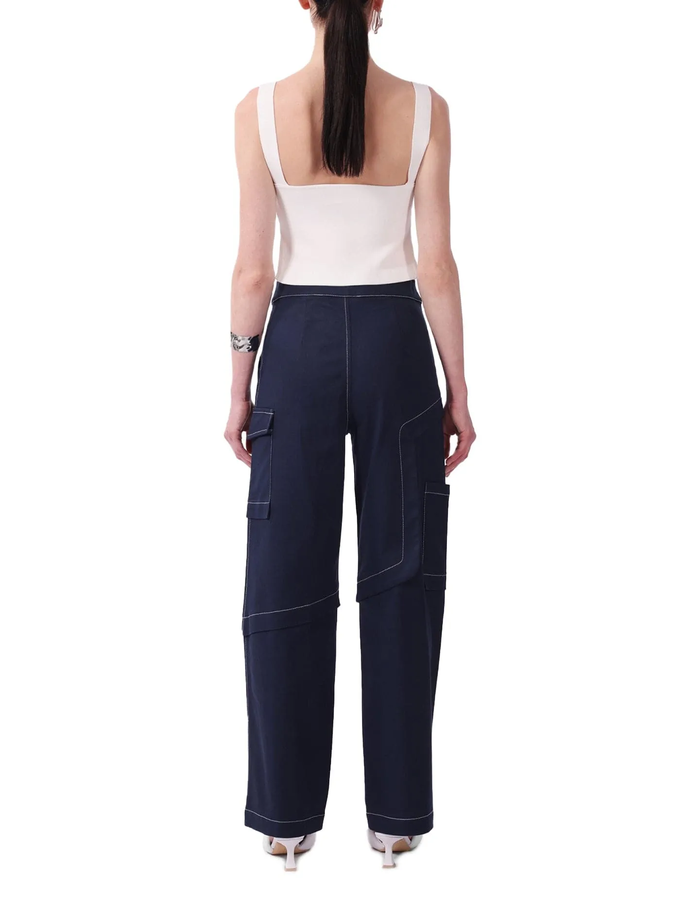 Cotton Baggy Cargo Pants
