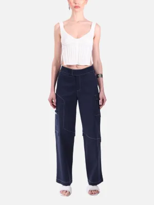 Cotton Baggy Cargo Pants