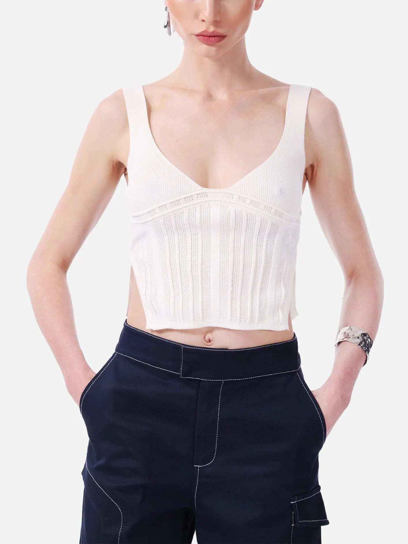 Cotton Baggy Cargo Pants