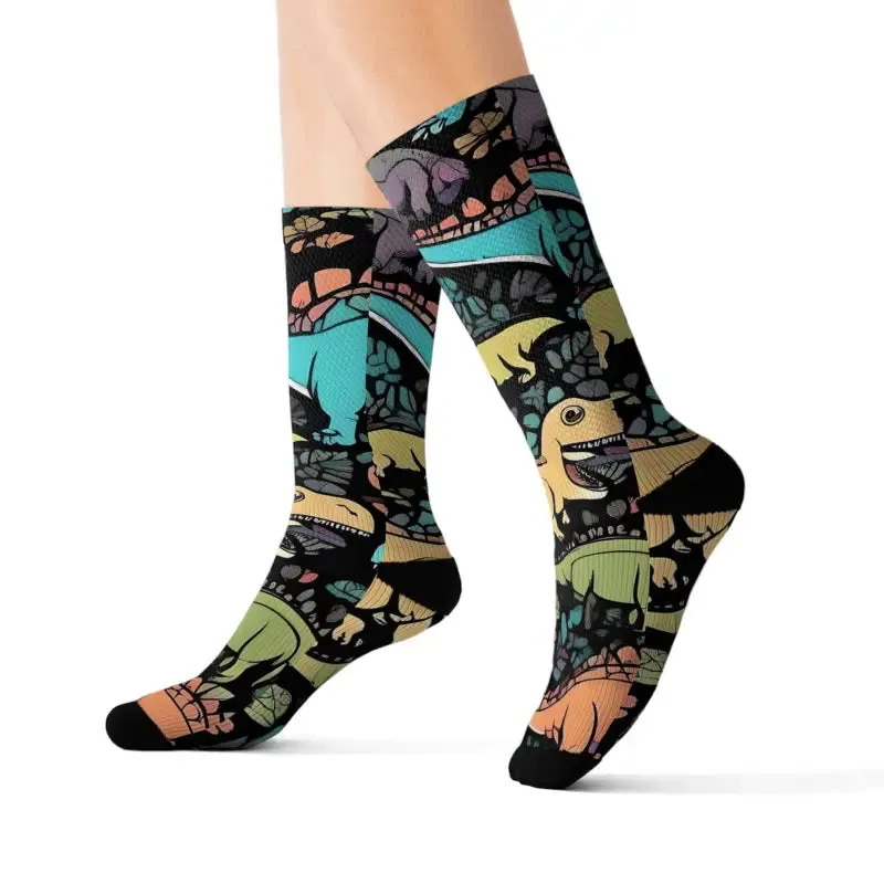 Cozy Trendy Sublimation Socks for Fashion Lovers