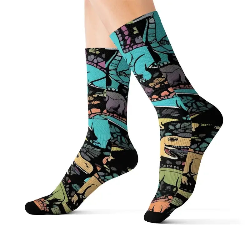 Cozy Trendy Sublimation Socks for Fashion Lovers