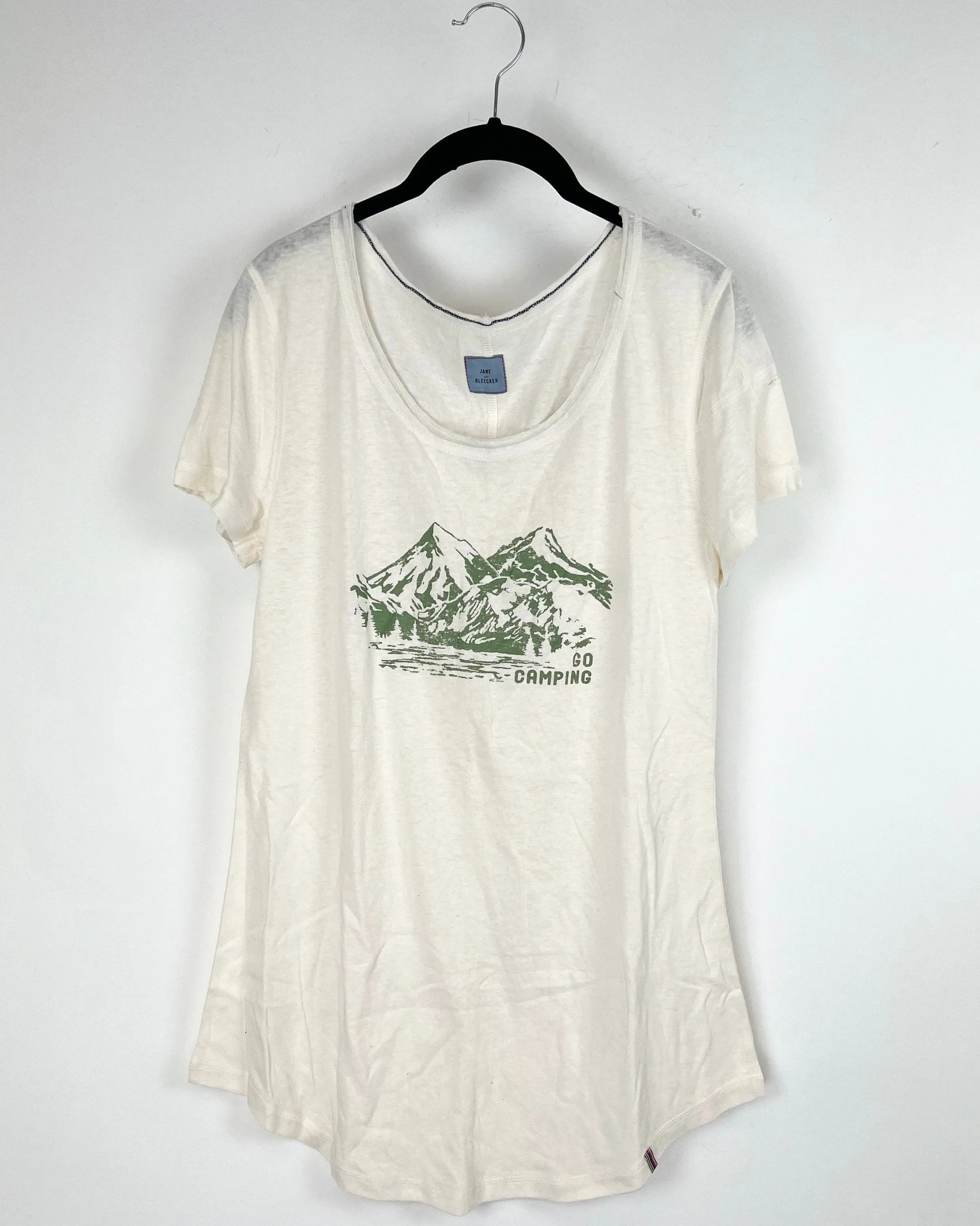 Cream Lounge Dress - Small
