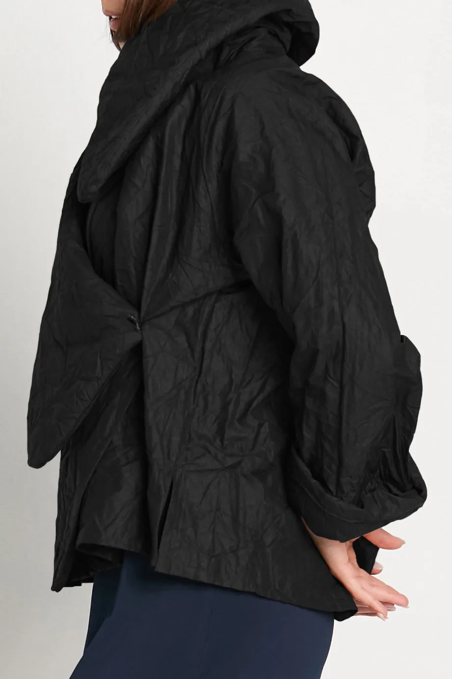Crushed Nylon Dinner Jacket