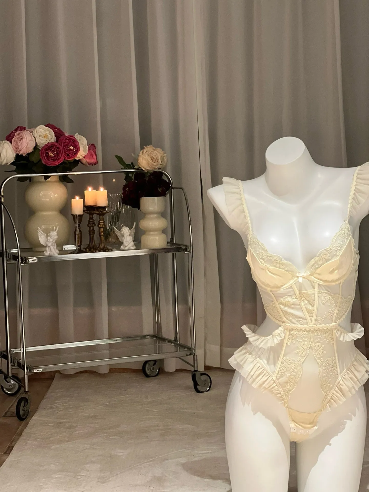 Danger Bodysuit Nightwear Lingerie
