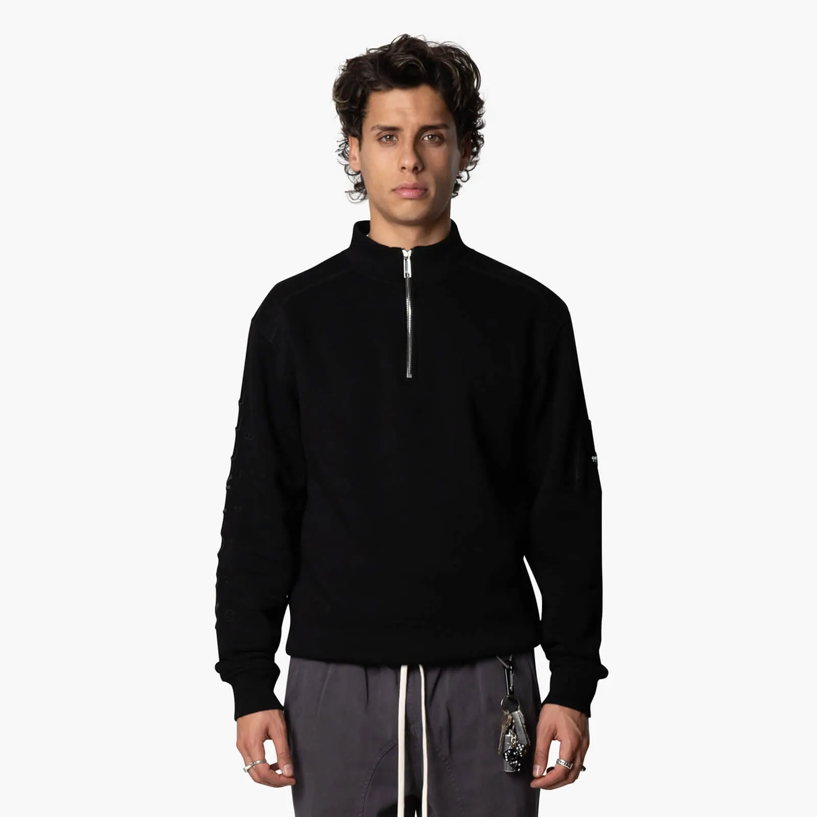 DEFENDER HALFZIP | BLACK/BLACK