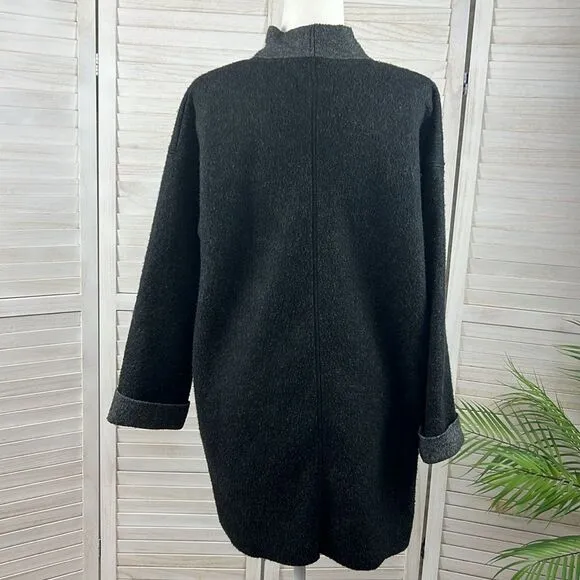 Donna Karan Sleepwear Open Front Lounge Cardigan L/XL