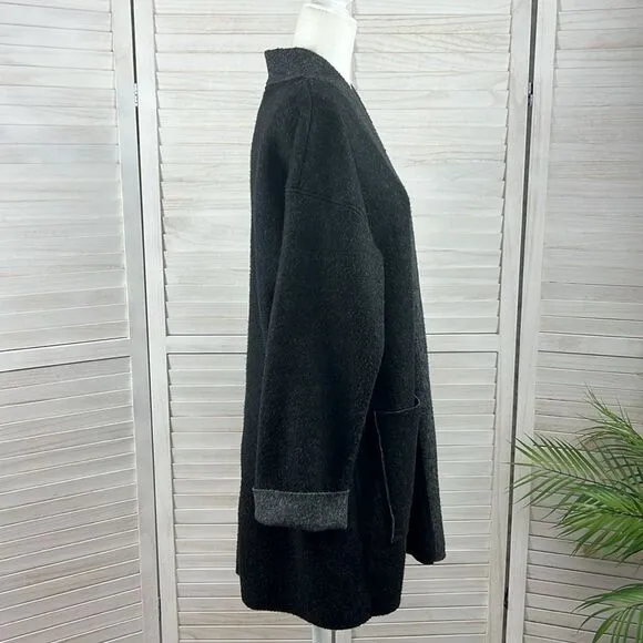 Donna Karan Sleepwear Open Front Lounge Cardigan L/XL