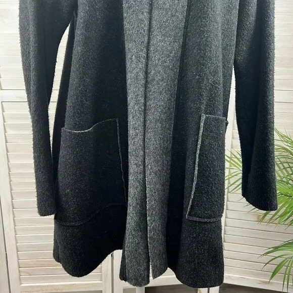 Donna Karan Sleepwear Open Front Lounge Cardigan L/XL