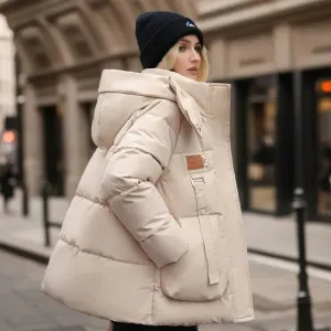 Down Lined Winter Coat | Black - Ideal for Cold Days