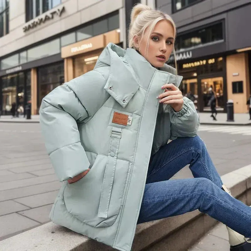 Down Lined Winter Coat | Black - Ideal for Cold Days