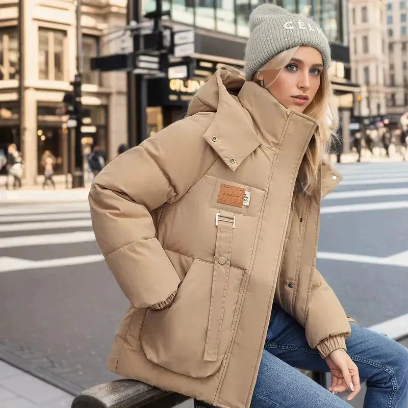 Down Lined Winter Coat | Black - Ideal for Cold Days