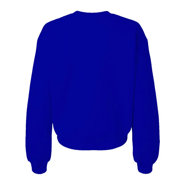 Drop Cut Women's Crop Crewneck Sweatshirt