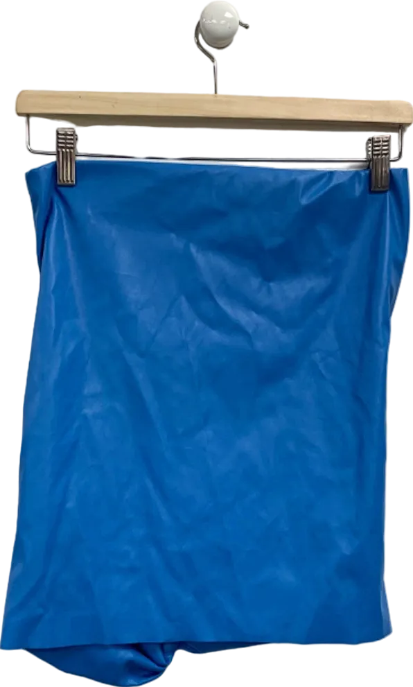 EGO Blue Mini Skirt Size UK 12