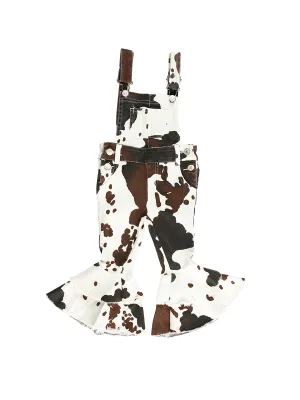 El General Kids Overall- Brown/White 702012