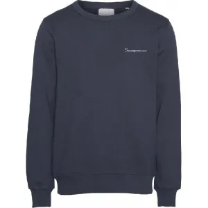 Elm Navy Sweatshirt Knowledge Cotton Apparel
