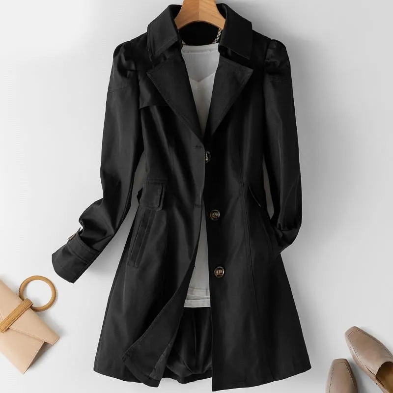 Eloise - stylish casual chic trench coat