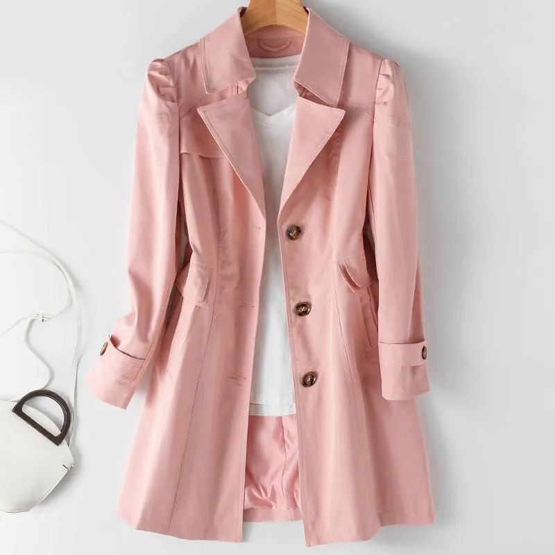 Eloise - stylish casual chic trench coat