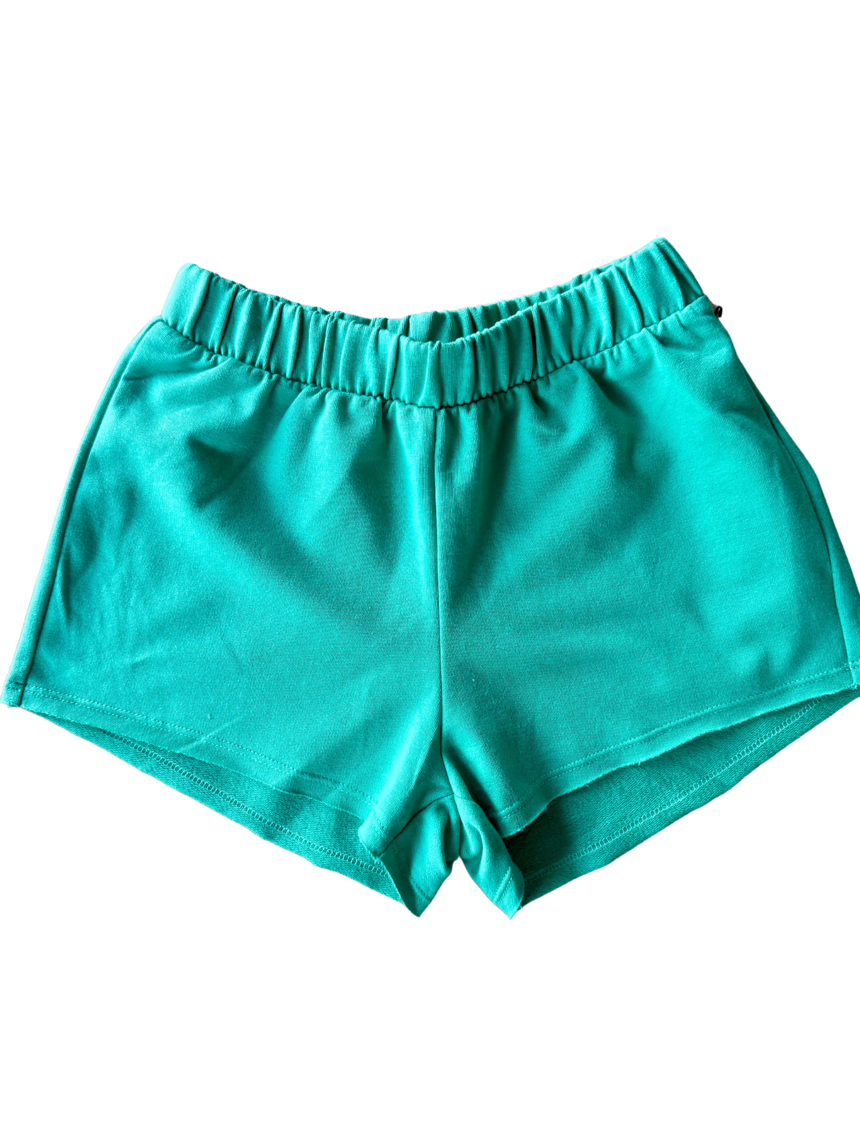 Emerald Raw Edge Shorts