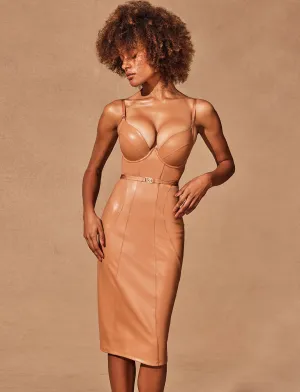 Emily Toffee Dress