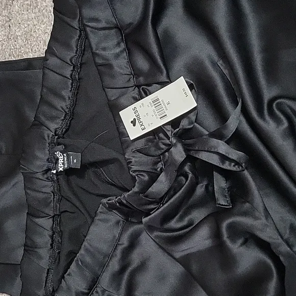 EXPRESS Sleepwear Satin Pajama pants h lounge pants - sz XL - Set of 2 pairs