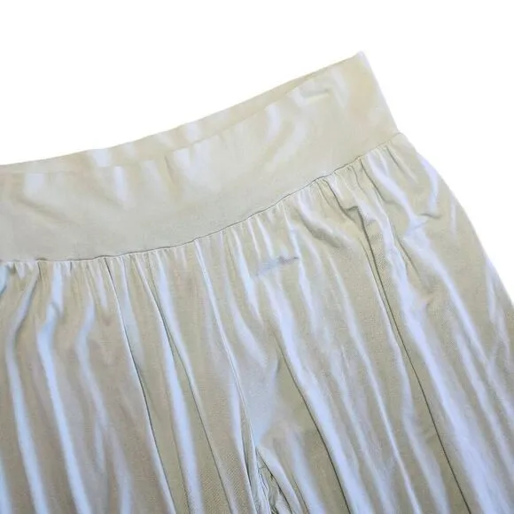 Face Plant Dreams Women's Sleepwear, Sage Green Bamboo Rayon Lounge Pants, Sz L