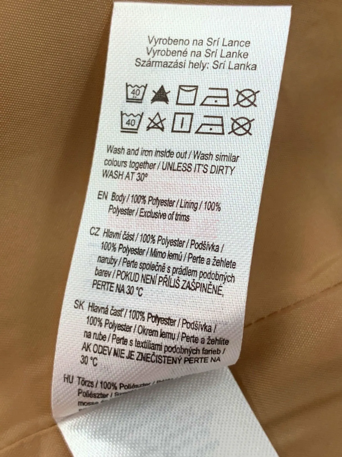 F&F Camel Double Breasted Blazer UK 10