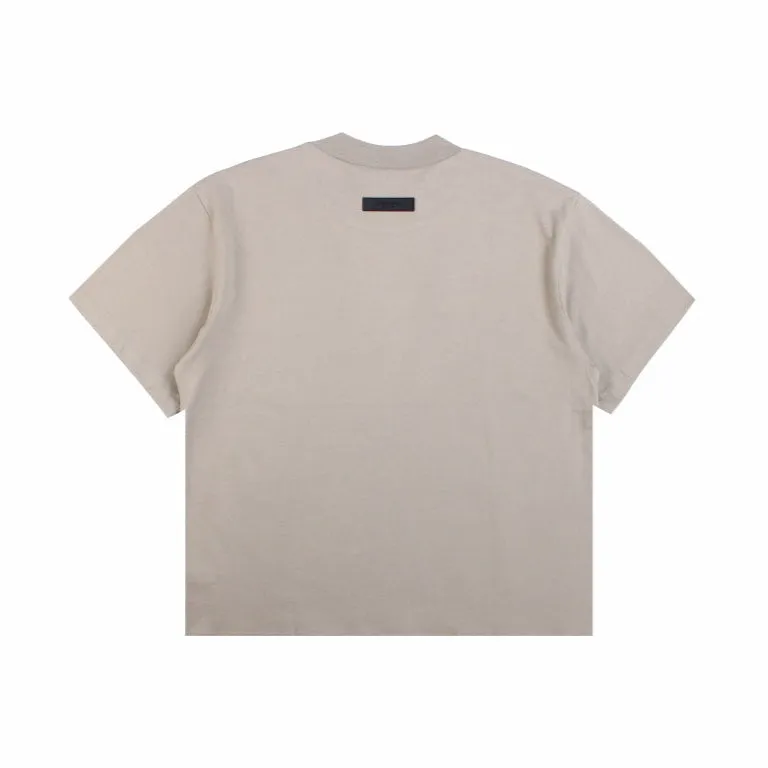 FEAR OF GOD ESSENTIALS T-SHIRT STONE GREY