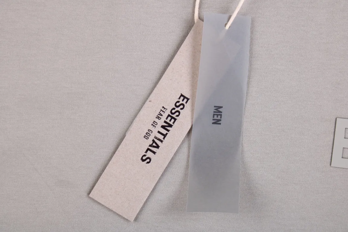 FEAR OF GOD ESSENTIALS T-SHIRT STONE GREY