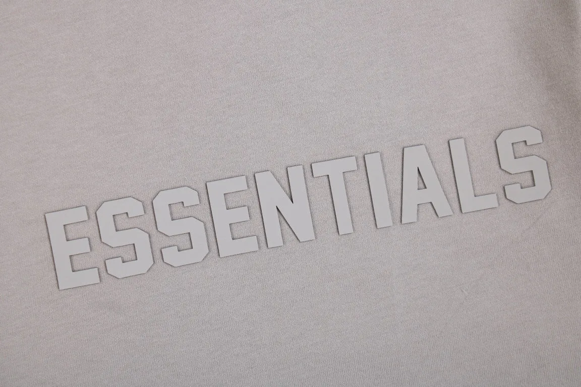 FEAR OF GOD ESSENTIALS T-SHIRT STONE GREY