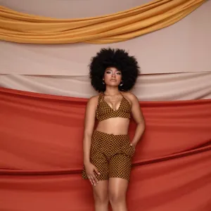 Feza High Waisted Shorts