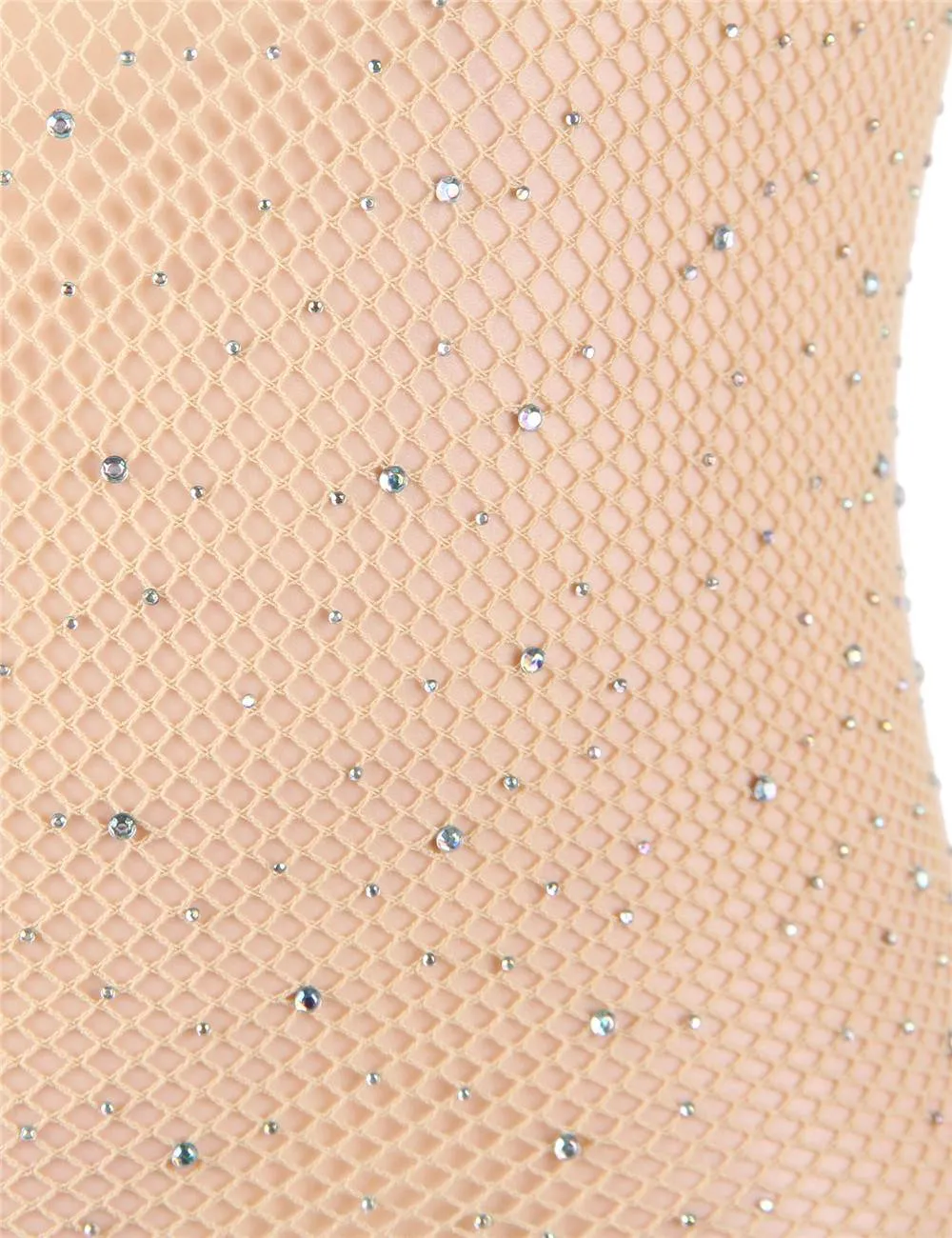 Fishnet Off-the-shoulder Sparkle Bodystocking Egypt