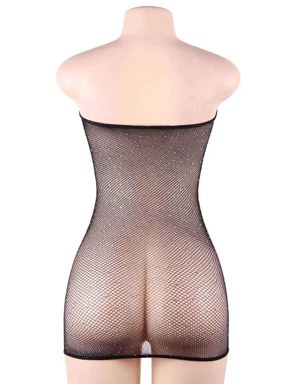 Fishnet Off-the-shoulder Sparkle Bodystocking Egypt