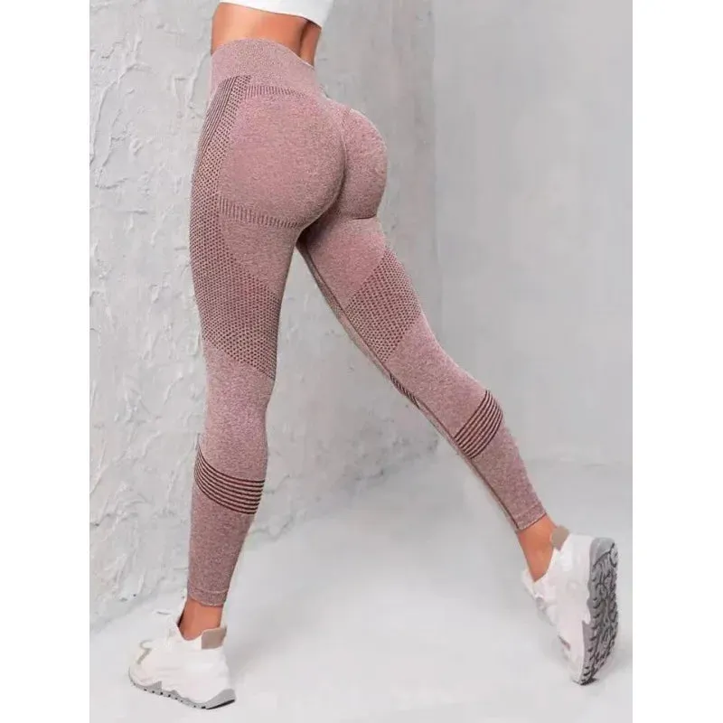 Fitness Yoga High Waist Push-Up Leggings for Women