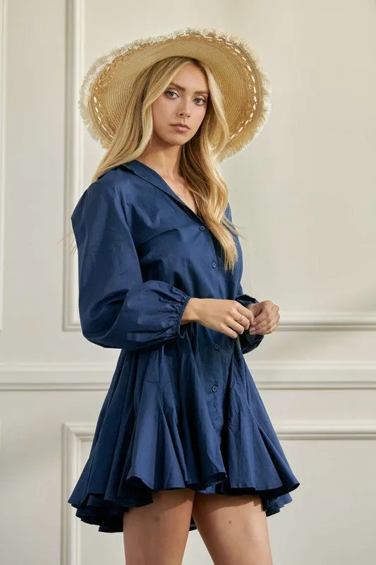 Flared Shirt Dress *Online Only*