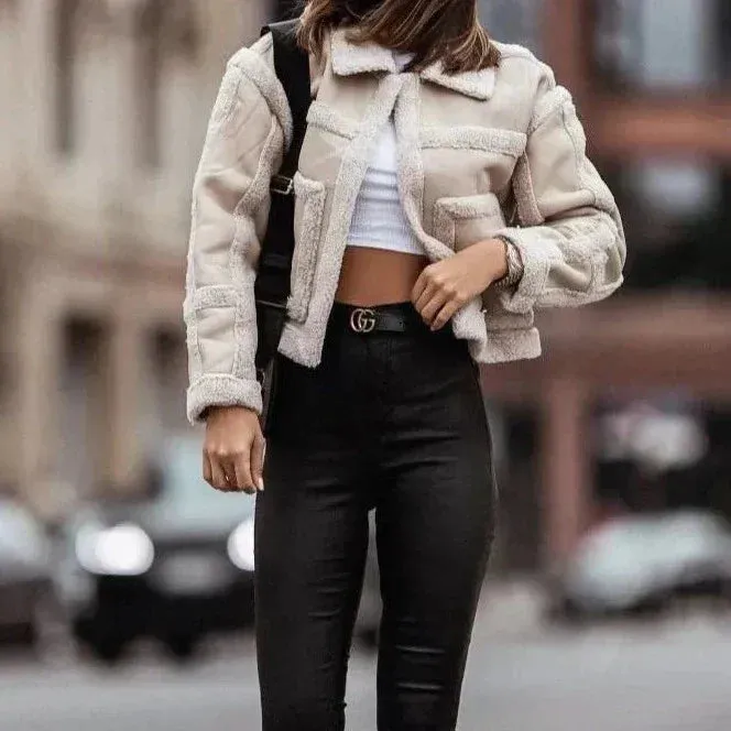 Fleur - Patchwork leather jackets
