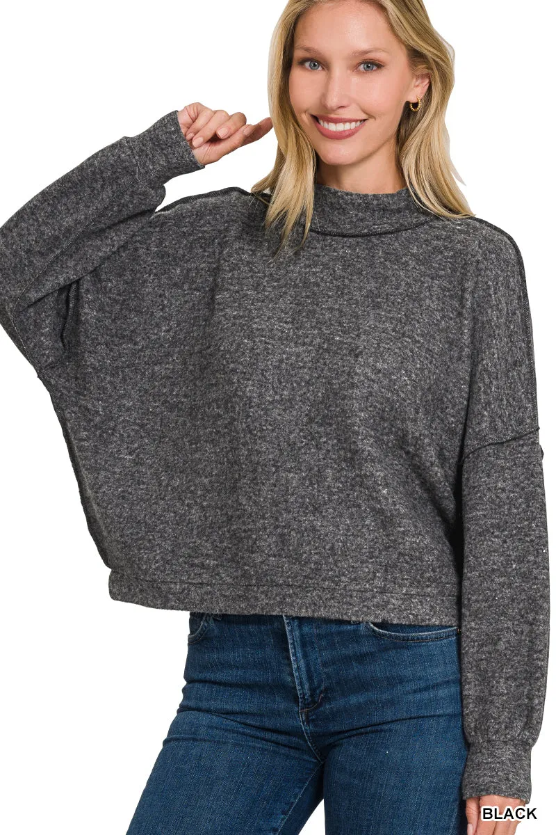Fly Away 2 Chic Sweater in Black