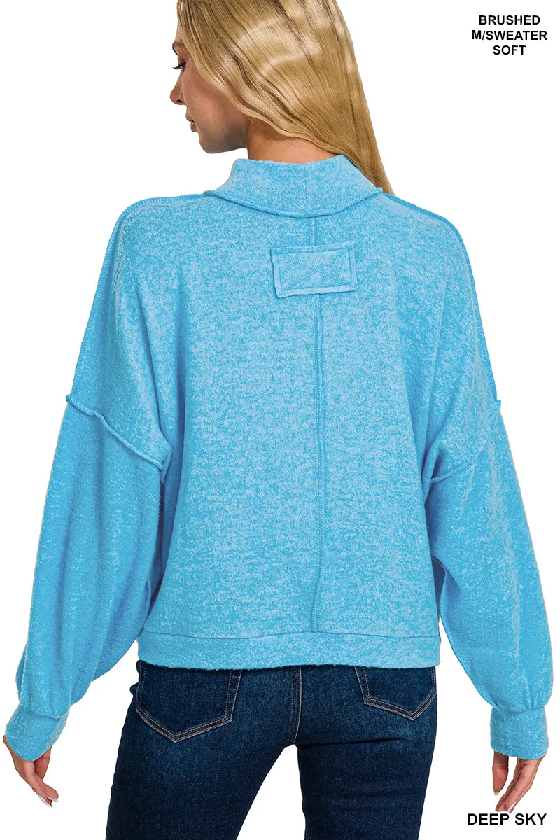 Fly Away 2 Chic Sweater in Black