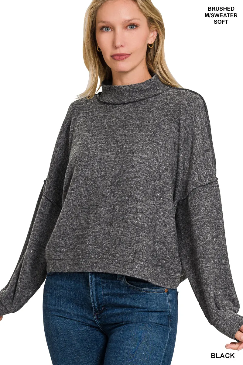 Fly Away 2 Chic Sweater in Black