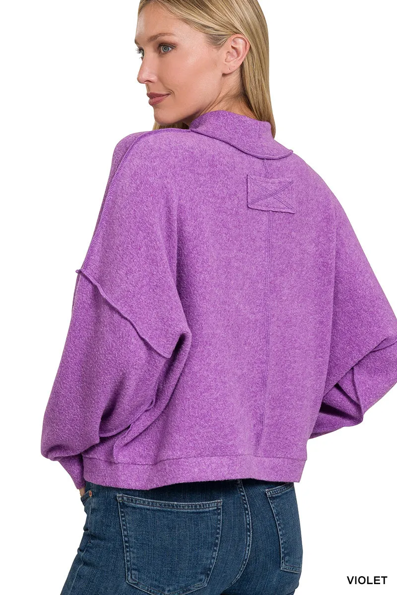 Fly Away 2 Chic Sweater in Black