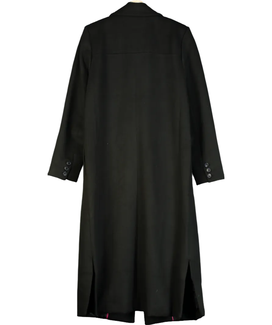 Free People Dilger Black Tailored structured Coat UK L