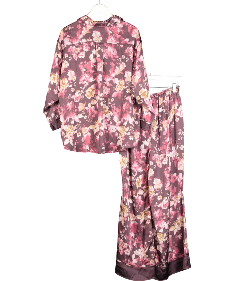 Free People Purple X Intimately Fp Dreamy Days Pajama Set In Vintage Combo UK XS